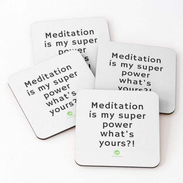 Item preview, Meditation Strength Quotes designed and sold by balanceyourleaf.