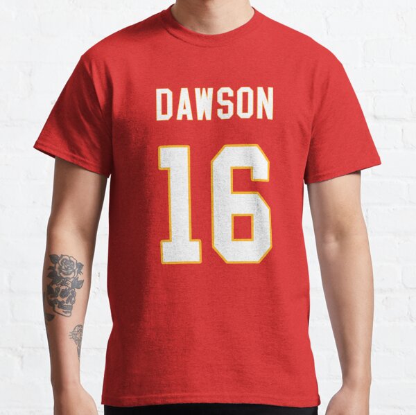 Lenny The Cool Len Dawson Red Vintage T-Shirt | Charlie Hustle 10 / M