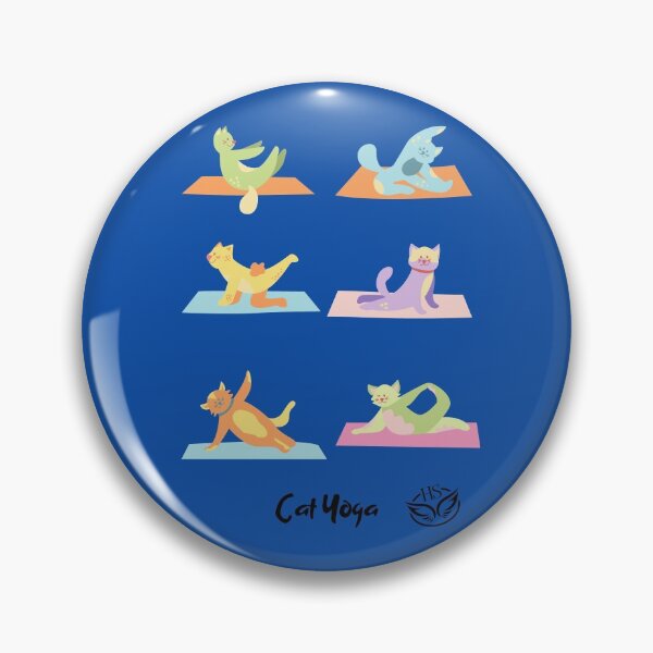 Item preview, Funny Yoga Cats Poses designed and sold by happystorehs.