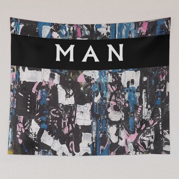 Item preview, MAN Mug, Mask, Tote, Apron, Notebook designed and sold by Art With Impact – Statement Art & Apparel for Deep Thinkers.