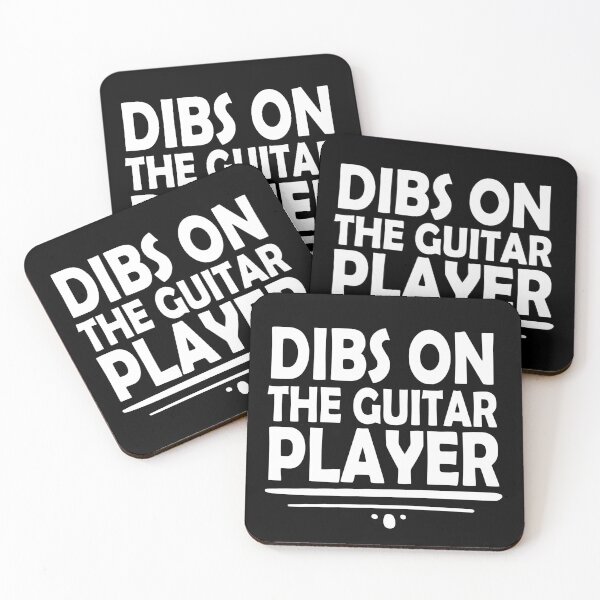 Item preview, Dibs On The Guitar Player /  Guitar Lovers Gift Idea / Funny Guitarist  / Guitar Player Quote / Guitar Gift / Love Guitar / Musician Gift idea  designed and sold by Chamssou.