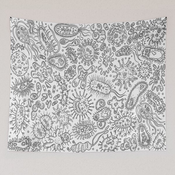 Item preview, bacteria microbiology science chemistry designed and sold by DigitalCrown.