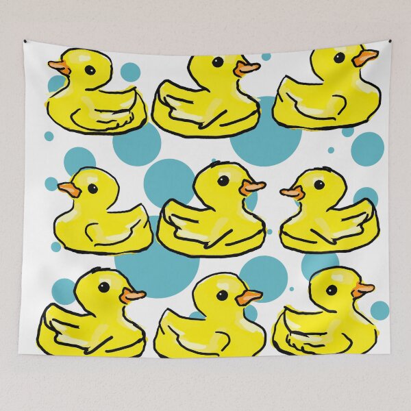 Item preview, Rubber Duck - Yellow Bright Happy Design  designed and sold by maryhop.