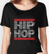 Hip Hop in Black Women's Relaxed Fit T-Shirt