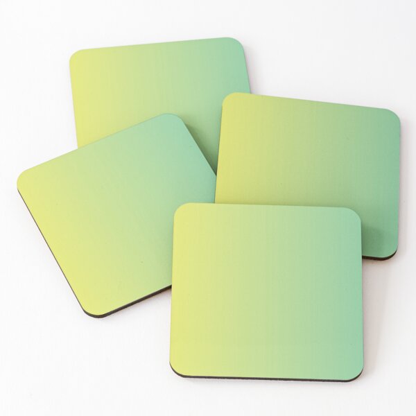 Item preview, Aqua Yellow Ombre designed and sold by RetroCave.