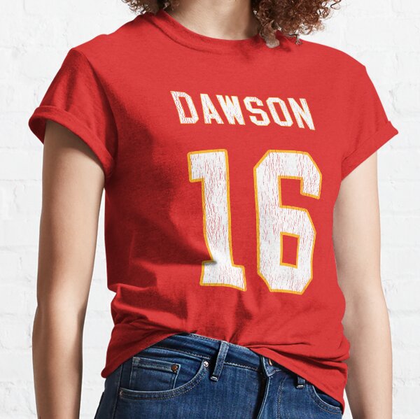 Len Dawson Name & Number T-Shirt - Black - Tshirtsedge