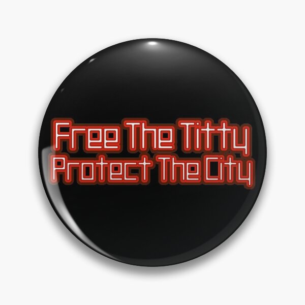 Item preview, Free the Titty Protect The City designed and sold by OneTiredArtist.