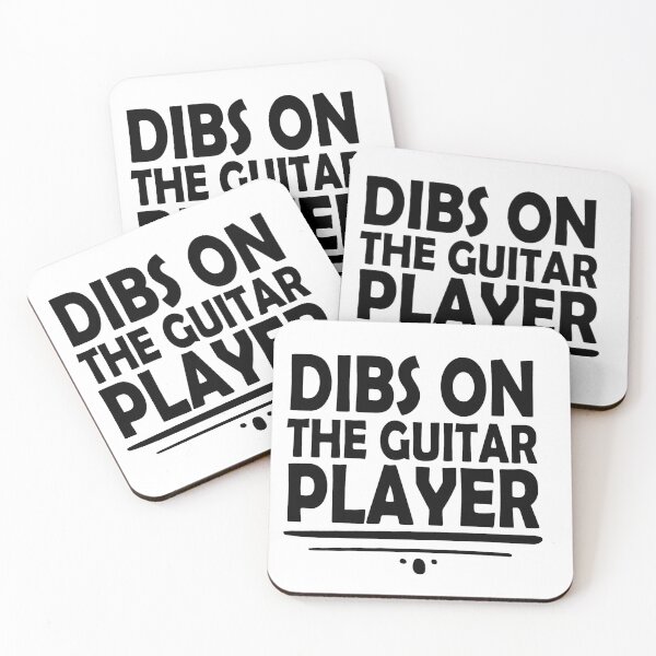 Item preview, Dibs On The Guitar Player /  Guitar Lovers Gift Idea / Funny Guitarist  / Guitar Player Quote / Guitar Gift / Love Guitar / Musician Gift idea  designed and sold by Chamssou.