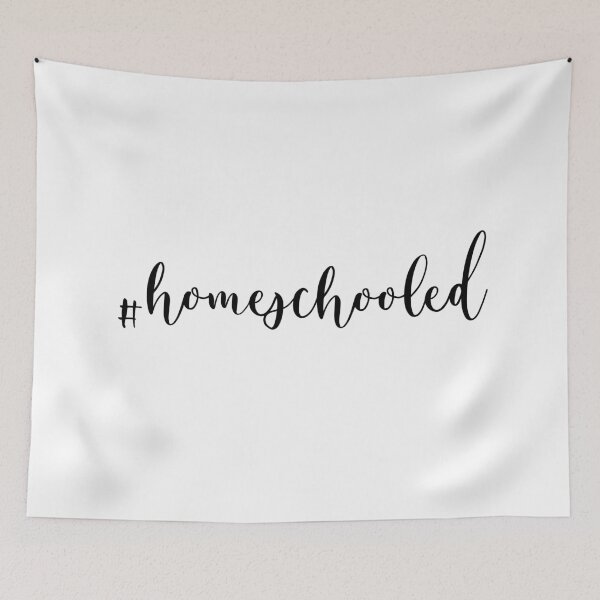 Item preview, Homeschooled hashtag #homeschooled designed and sold by TamGustam.