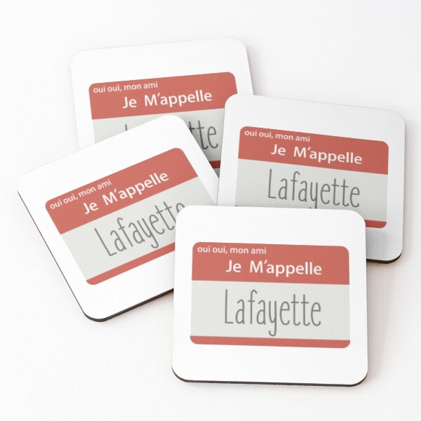 Item preview, oui oui, mon ami, je m'applle Lafayette designed and sold by Myheartofworship.