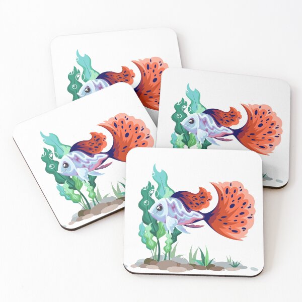 Item preview, Bright, cartoon fish. designed and sold by Ksiva-art.
