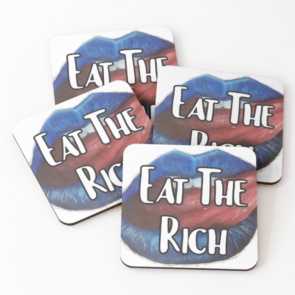Item preview, Eat The Rich blue lips  designed and sold by Sj-Charles.