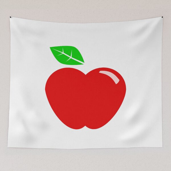 Item preview, Simple Bright Red Apple  designed and sold by tabbygun.