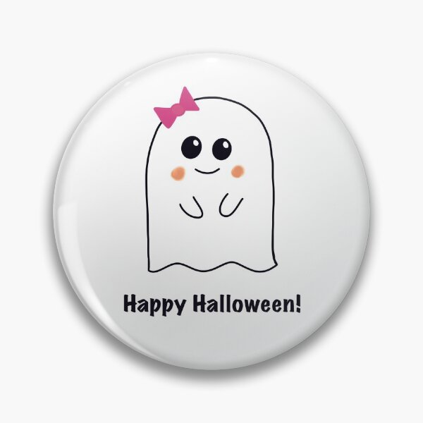 Item preview, Cute Ghost Happy Halloween designed and sold by PixelCookieDsgn.