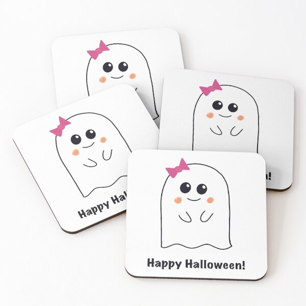 Item preview, Cute Ghost Happy Halloween designed and sold by PixelCookieDsgn.