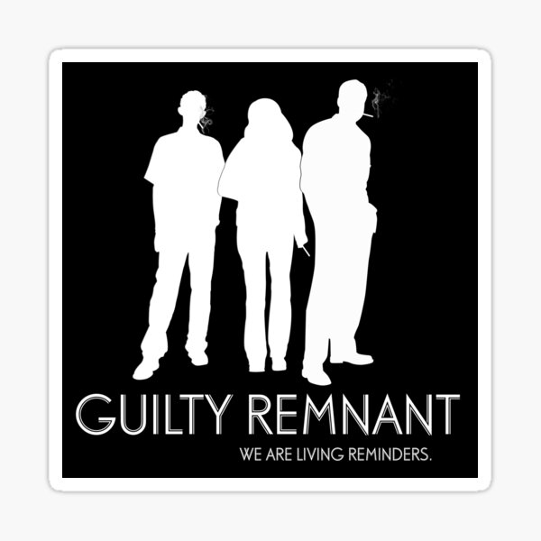 The Leftovers - Guilty Remnant Sticker