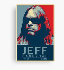 Jeff Hanneman R.I.P. Poster Canvas Print