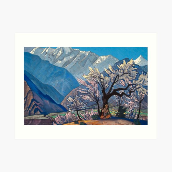 Krishna Spring in Kulu (1930) by Nicholas Roerich Art Print