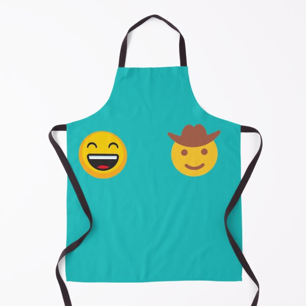Item preview, Happy / cowboy emoji sticker designed and sold by AV  Designs.