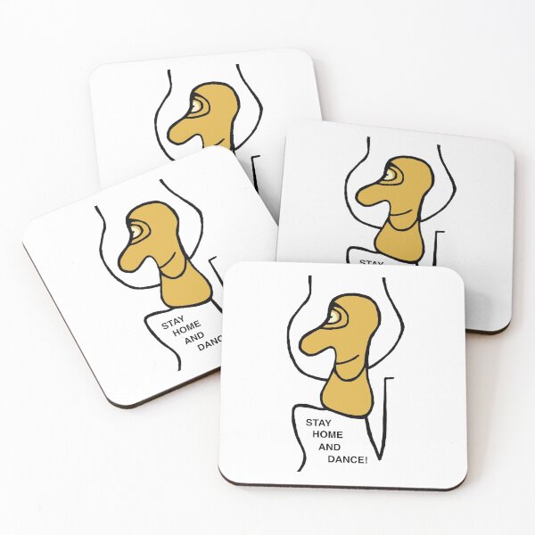 Item preview,  DANCE WITH MASKS; STAY HOME AND DANCE!  designed and sold by dscottlarson.