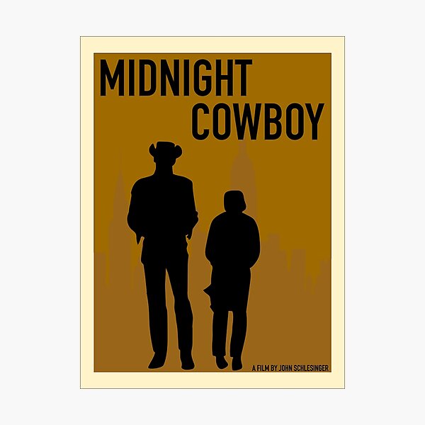 Poster Inspired by Midnight Cowboy Photographic Print