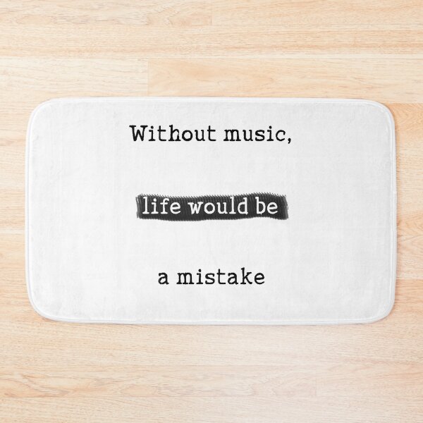 Item preview, Without Music designed and sold by MusicManiacs.