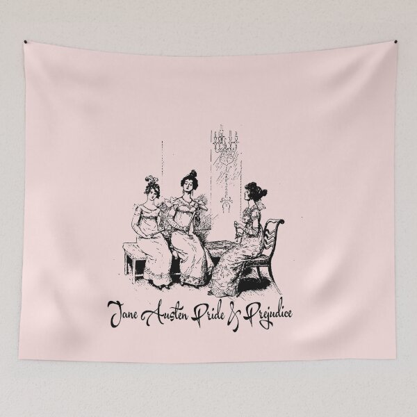 Item preview, Jane Austen Vintage Book Club Mr. Darcy Fans Literary Quotes Gifts designed and sold by TopTeeShop.