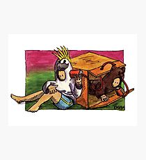 KMAY Hoodkids Chatter Box Photographic Print