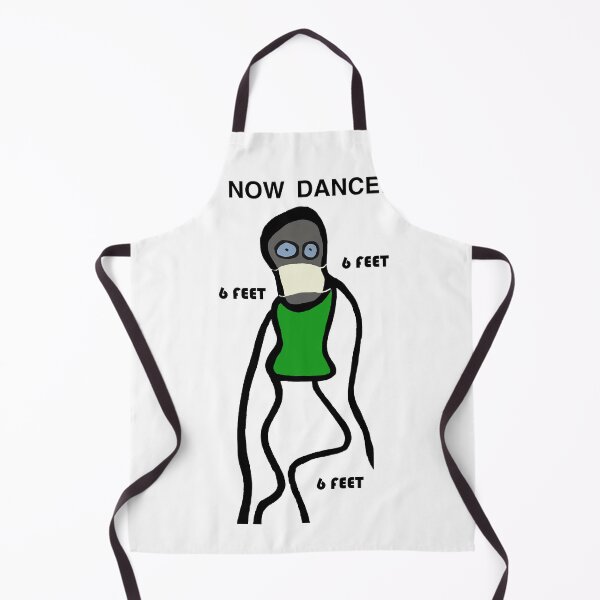 Item preview, DANCE WITH MASKS; 6 FEET, NOW DANCE! designed and sold by dscottlarson.