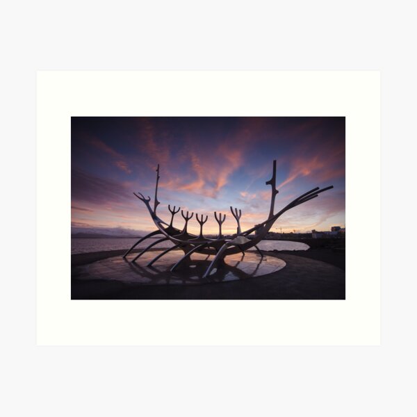 The Viking Ship Art Print