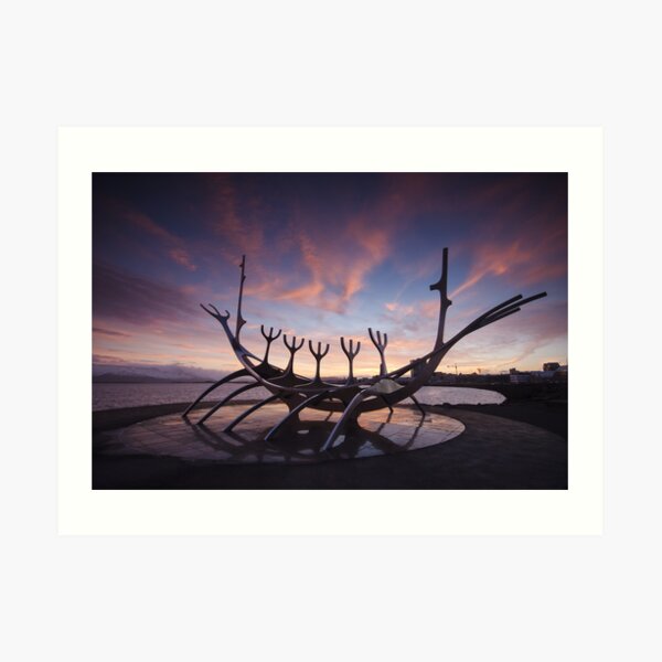The Viking Ship Art Print