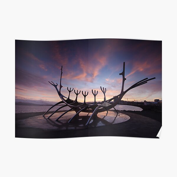 The Viking Ship Poster