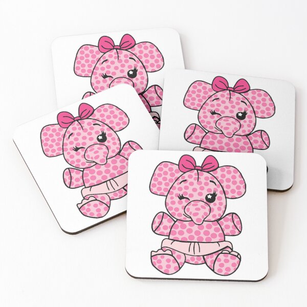 Item preview, Pink Elephant Plush designed and sold by Lexi Twilley.