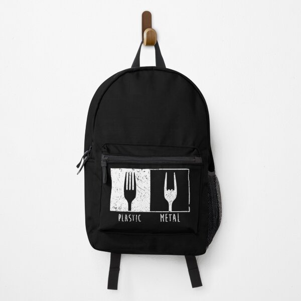 Plastic Vs Metal Fork Backpack