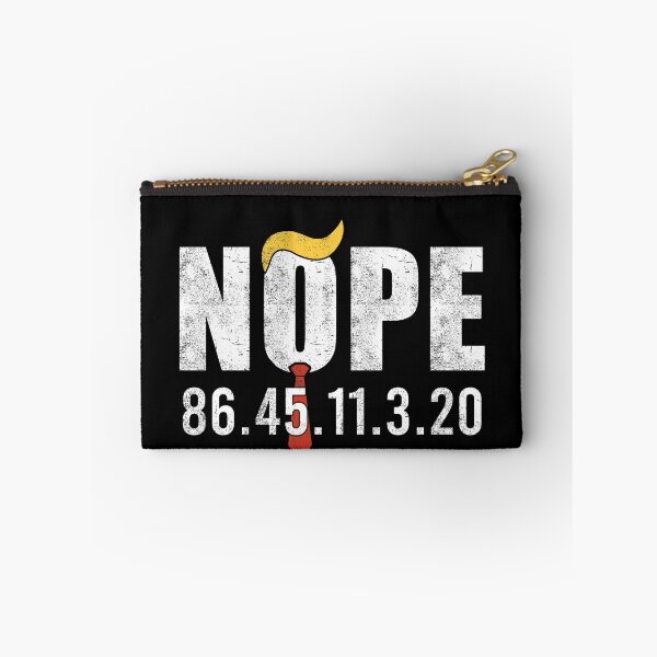 Item preview, Nope Anti Trump Yellow Haircut Red Tie 864511320 Gift for anti trump supporters Distressed designed and sold by Noahlaz.