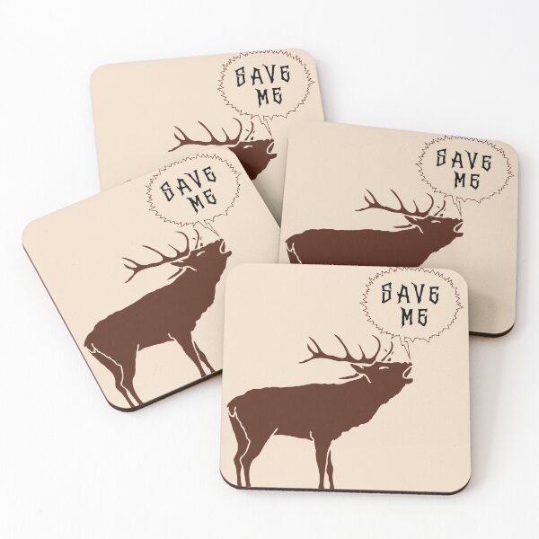 Item preview, Moral Animal illustration save me save animals graphic design  designed and sold by Artysneak.