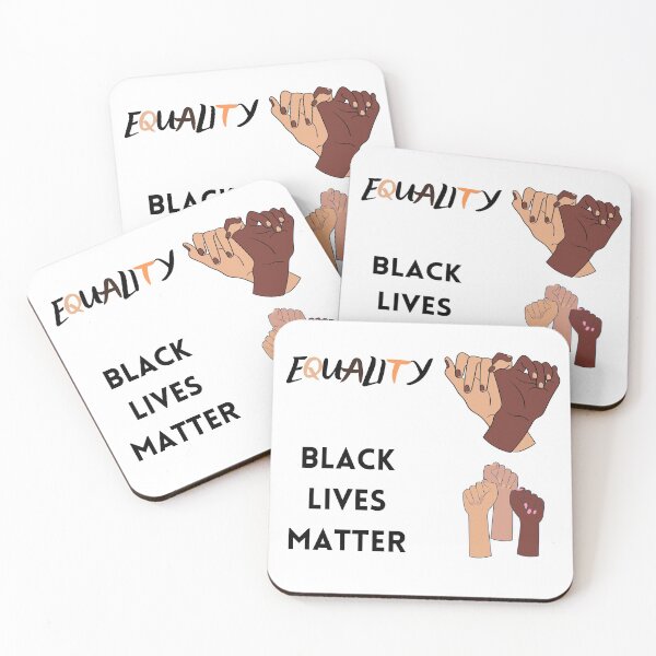 Item preview, Sticker set black lives matter and equality designed and sold by AGDesignstore.