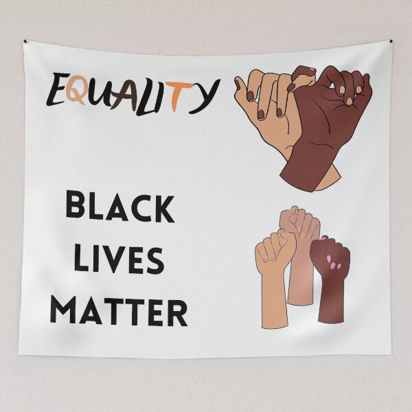 Item preview, Sticker set black lives matter and equality designed and sold by AGDesignstore.