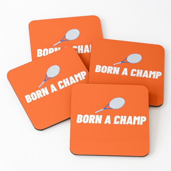 Item preview, Born A Champ (Tennis Edition) designed and sold by The Athletic  Mindset.