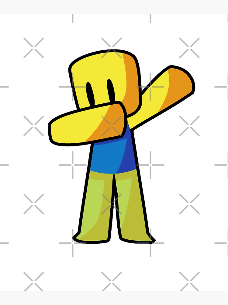 Roblox Yeet Hand Drawn Noob Meme Funny Internet Saying Kid Gamer Gift from  RedBubble