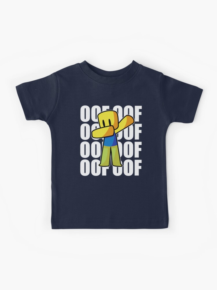 Roblox Oof Dabbing Dab Hand Drawn Gaming Noob Gift For Kids Kids T Shirt By Smoothnoob Redbubble - roblox oof gaming noob greeting card by smoothnoob redbubble