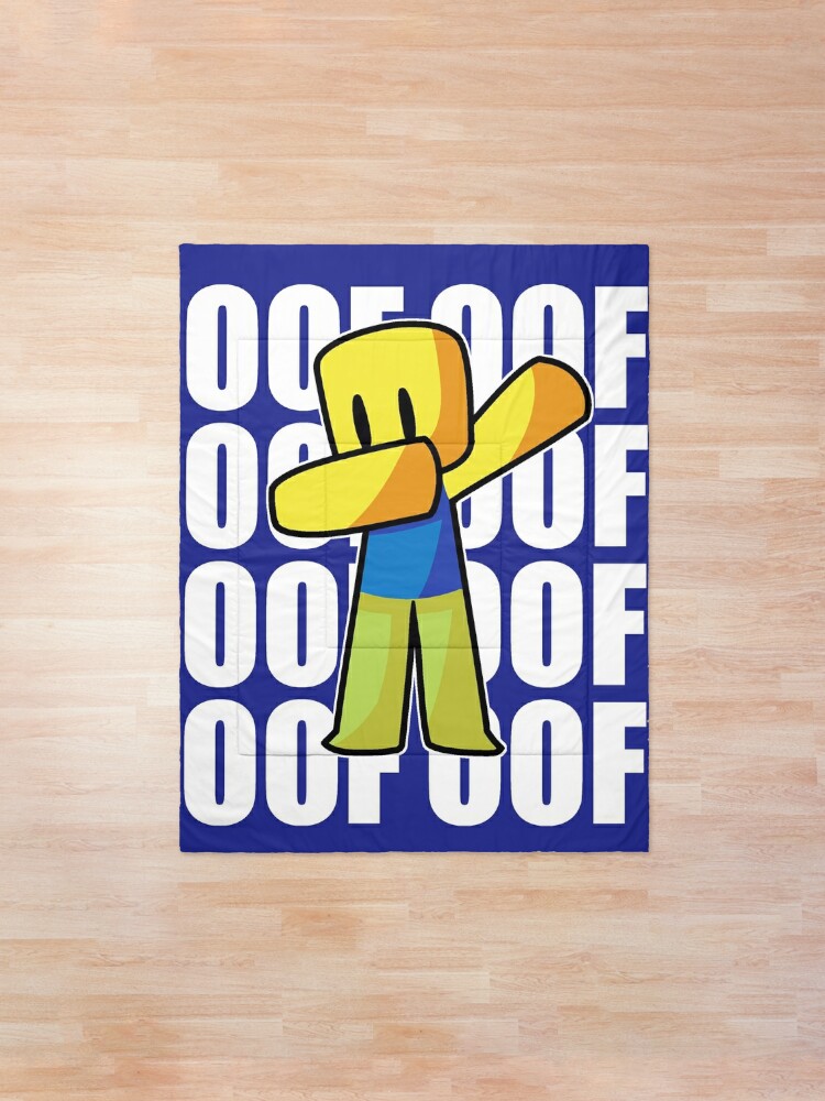 Roblox Oof Dabbing Dab Hand Drawn Gaming Noob Gift For Kids Comforter By Smoothnoob Redbubble - roblox oof dancing dabbing noob gifts for gamers comforter by smoothnoob redbubble