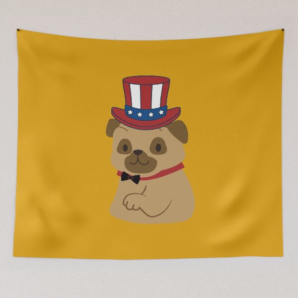 Item preview, Adorable Pug - Yellow designed and sold by simplyken2.