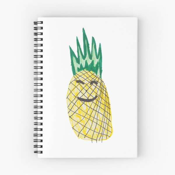 Item preview, Happy Pineapple Fruit Friend designed and sold by MomoArtFairy.