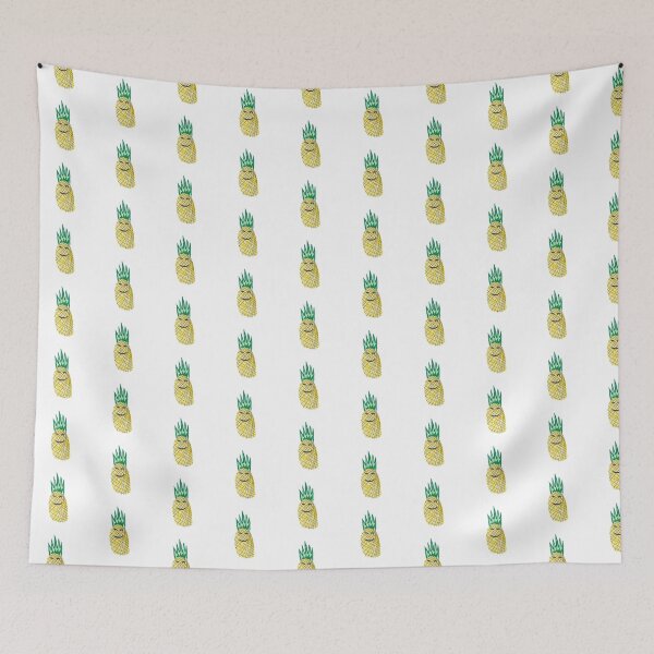 Item preview, Happy Pineapple Fruit Friend designed and sold by MomoArtFairy.