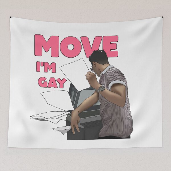 Item preview, move i'm gay - brandon rogers designed and sold by cameronbaba.