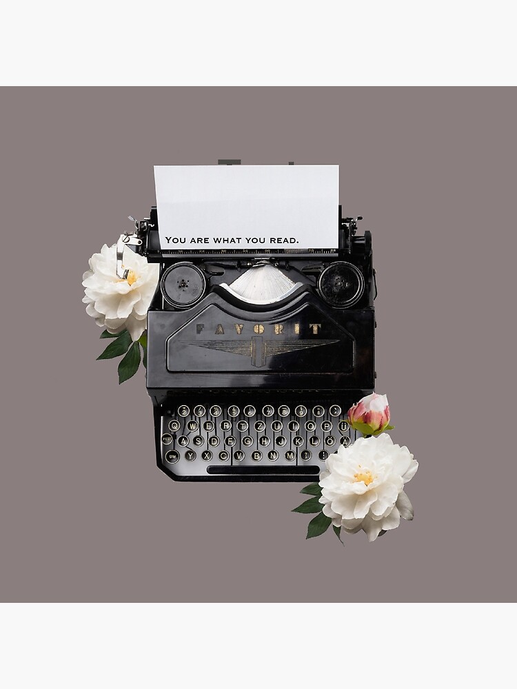 "Vintage Typewriter" Poster by BrielleDaoust Redbubble