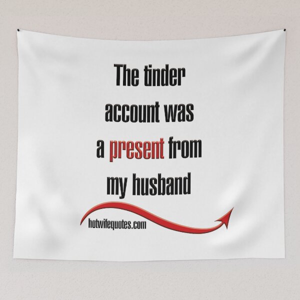 Item preview, La cuenta de yesca fue un regalo de mi esposo. designed and sold by hotwifequotes.
