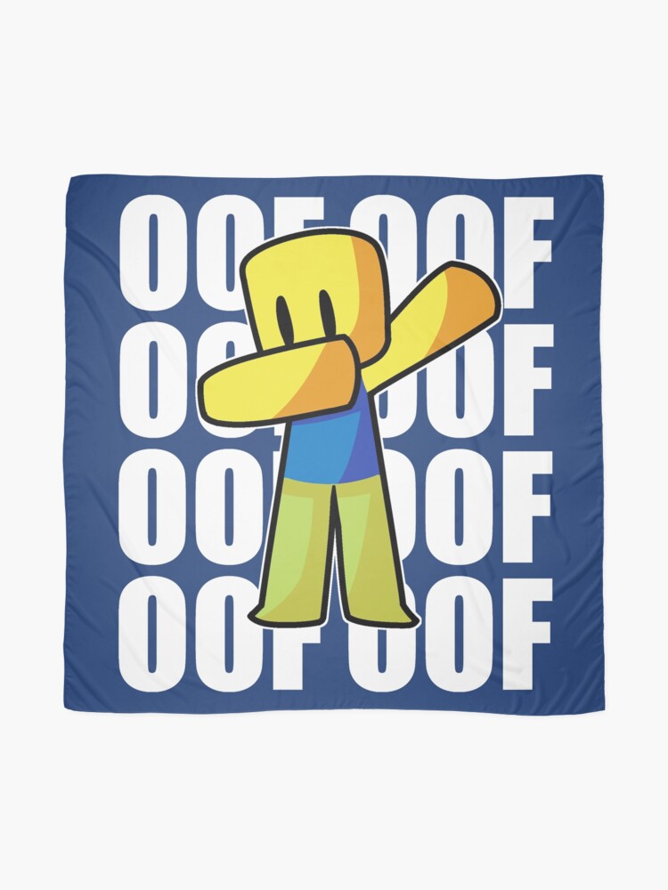 Roblox Oof Dabbing Dab Hand Drawn Gaming Noob Gift For Kids Scarf By Smoothnoob Redbubble - roblox dabbing dab hand drawn gaming noob gift for gamers roblox sticker teepublic
