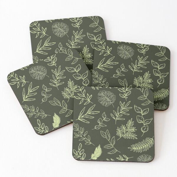 Item preview, Summer garden leaves designed and sold by tjf-artworks.